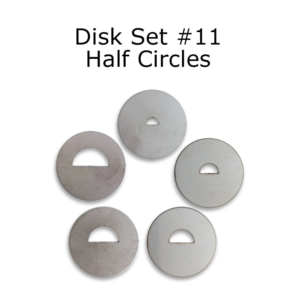 Polymer clay tools, extruder discs Jennifer Patterson Designs